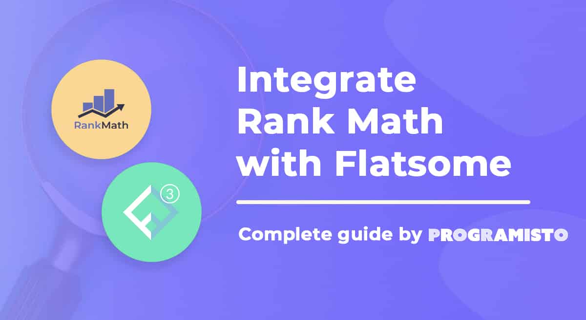 Rank Math Flatsome Programisto blog